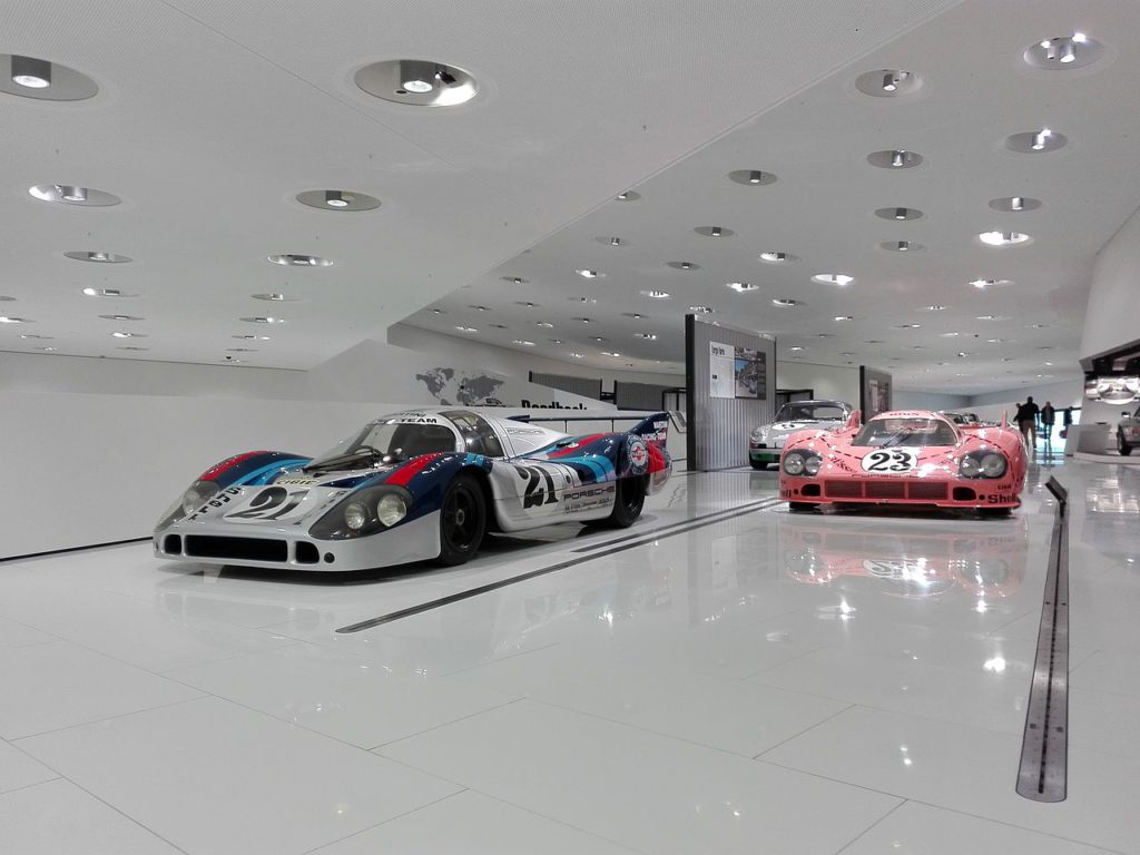 Porsche 917 w muzeum prezentowane są w wielu odmianach.