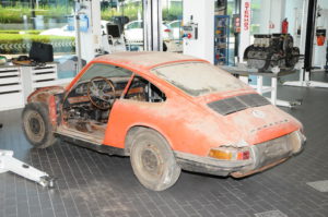 Porsche 911 057 przed renowacją